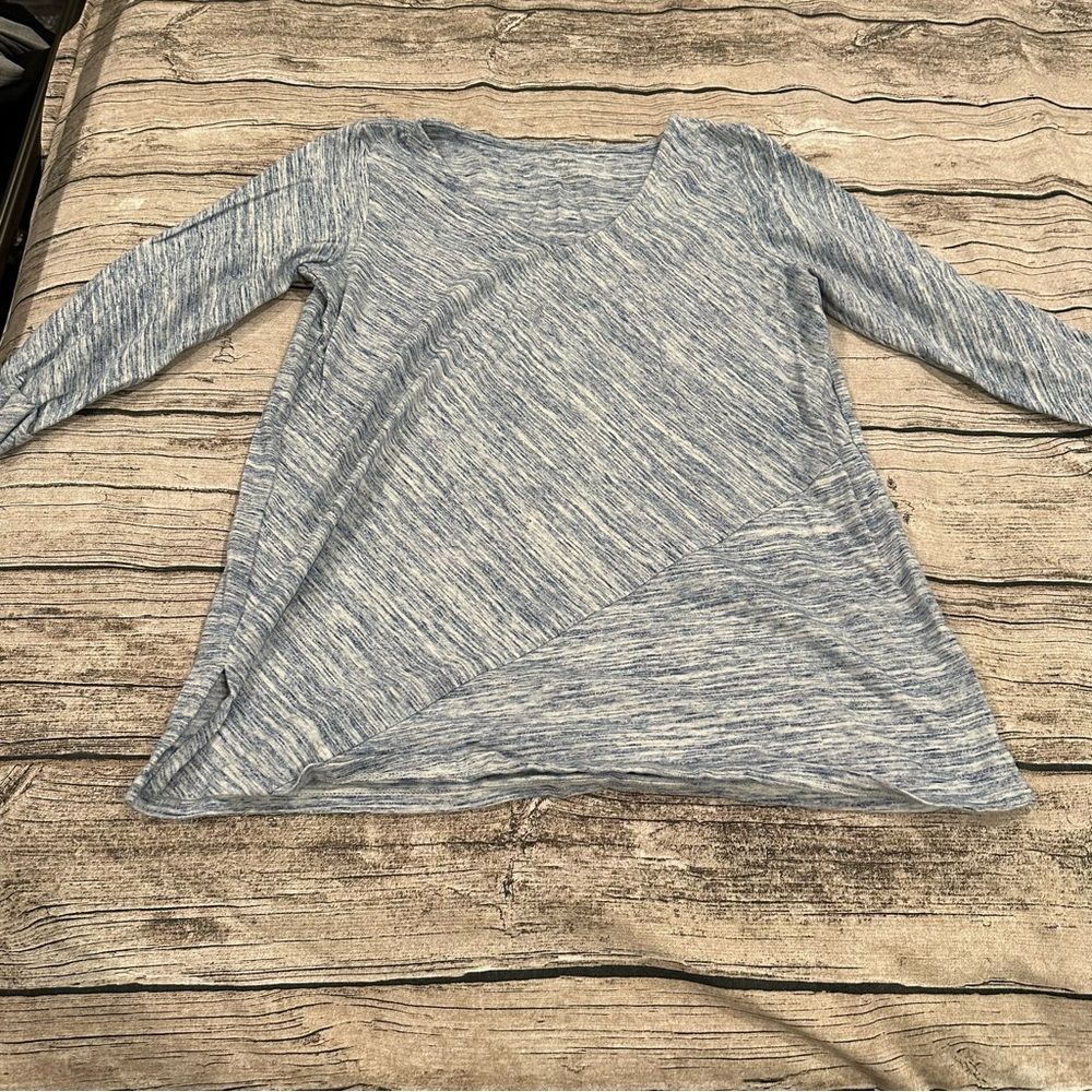 J. Jill Pure Jill Space Dyed Tunic in Blue size XS Petite